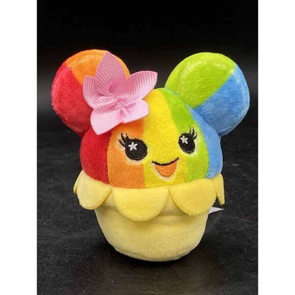 Aulani Hawaii Series Disney Parks Wishables Plush Rainbow Ice Cream - Picture 12 of 12